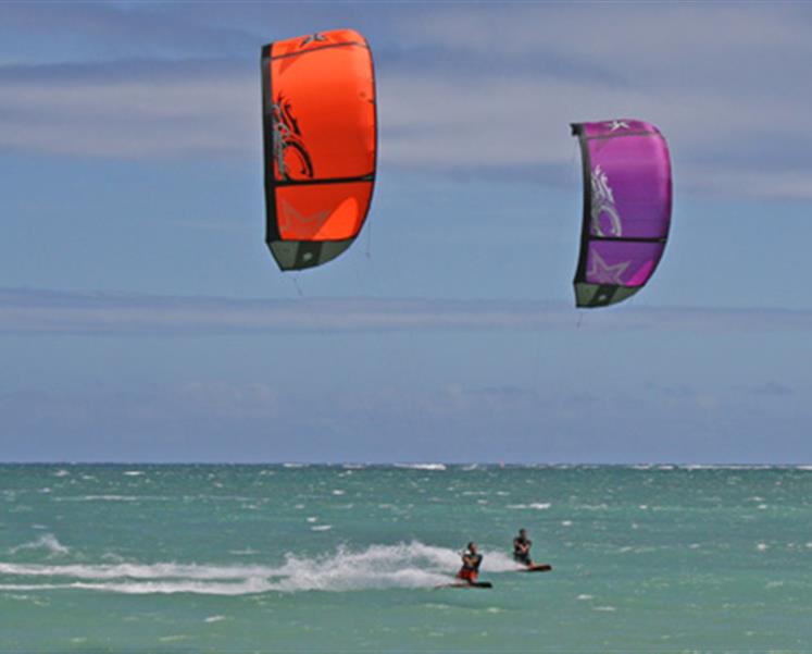 kite surf proche du camping des iles penestin - RESIDENCE LES ILES PENESTIN