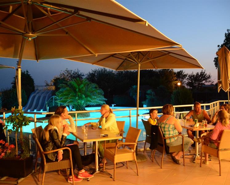 terrasse du bar restaurant camping penestin  - RESIDENCE LES ILES PENESTIN