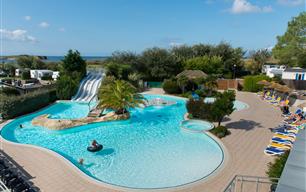piscine chauffée camping bretagne sud penestin - RESIDENCE LES ILES PENESTIN